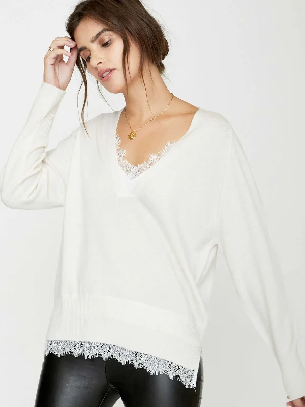 looker-lace-vneck-layered-sweater-ivory