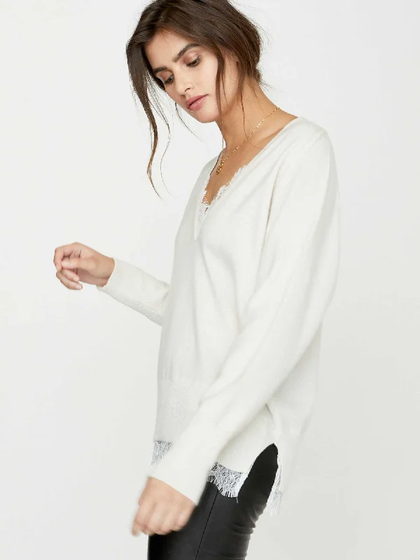 looker-lace-vneck-layered-sweater-ivory