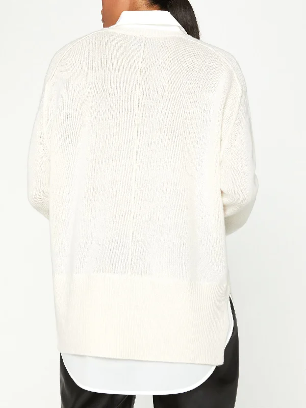 looker-vneck-layered-sweater-tan-white