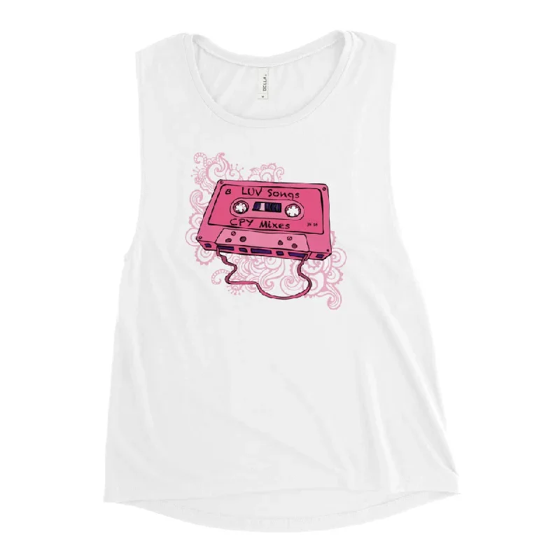 Luv Songs 90's Ladies’ Muscle Tank