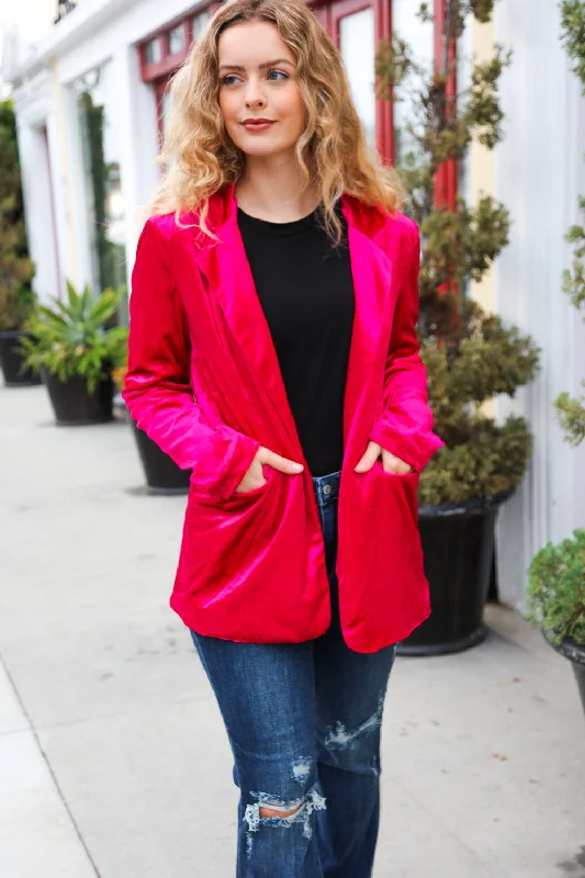 magenta-velvet-lapel-blazer