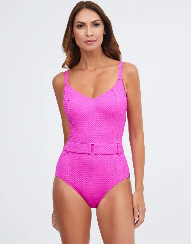 Mia Underwired Swimsuit - Fuchsia Pink