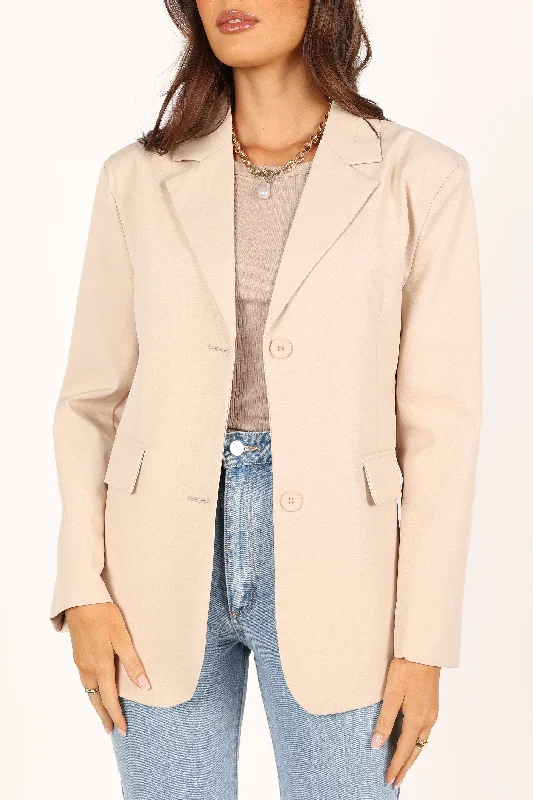 myla-single-button-blazer-cream