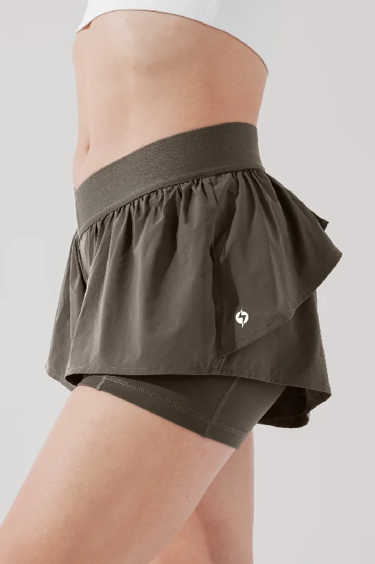 on-the-run-ruffle-short-deep-olive