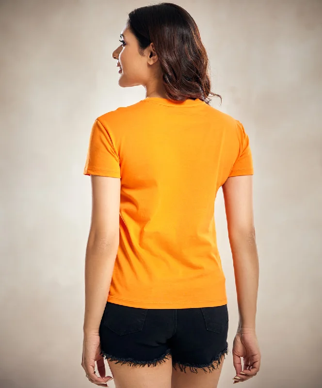 orange-crew-neck-t-shirt