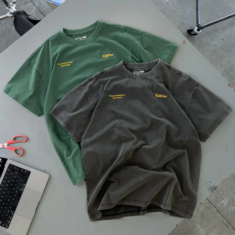 oversized-lux-script-t-shirt-green-yellow