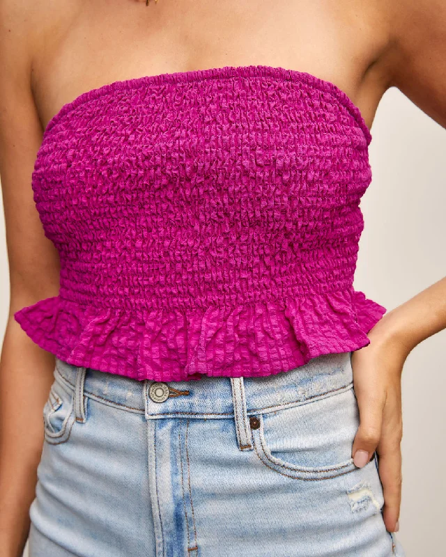 paulette-strapless-smocked-crop-top