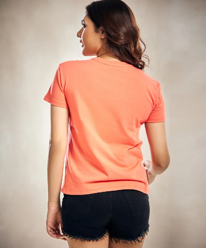 peach-crew-neck-t-shirt