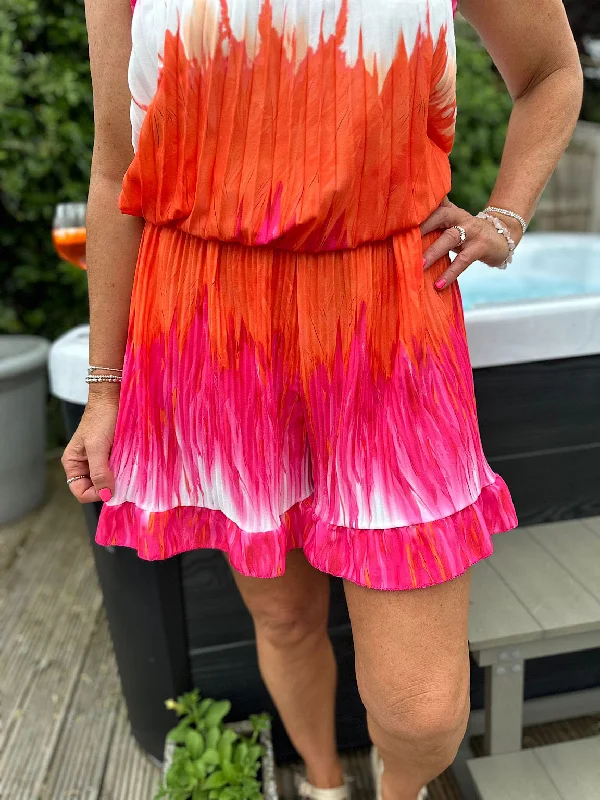 pink-and-orange-tie-dye-pleated-shorts-darcy