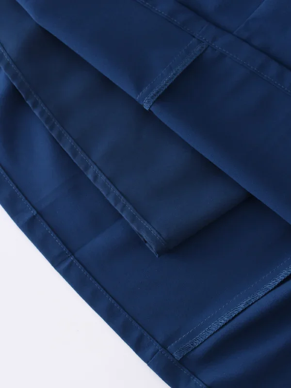 pintuck-pocket-skirt-navy