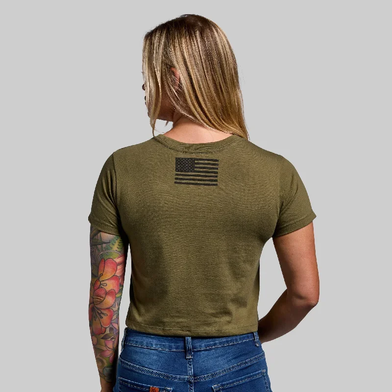 property-of-born-primitive-crop-tee-tactical-green