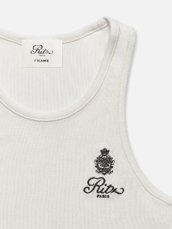 ritz-womens-rib-tank-white