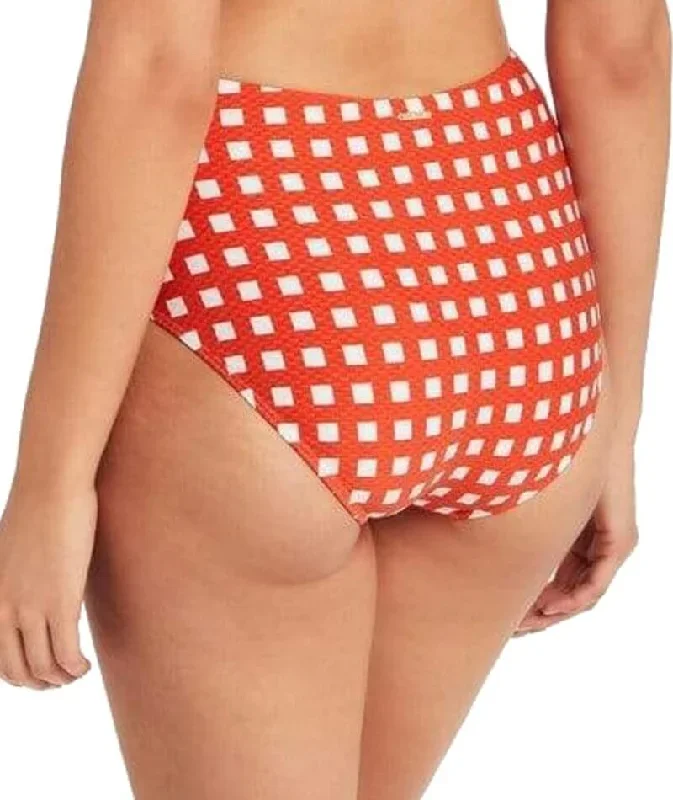 sea-level-le-damier-high-waist-bikini-brief-orange