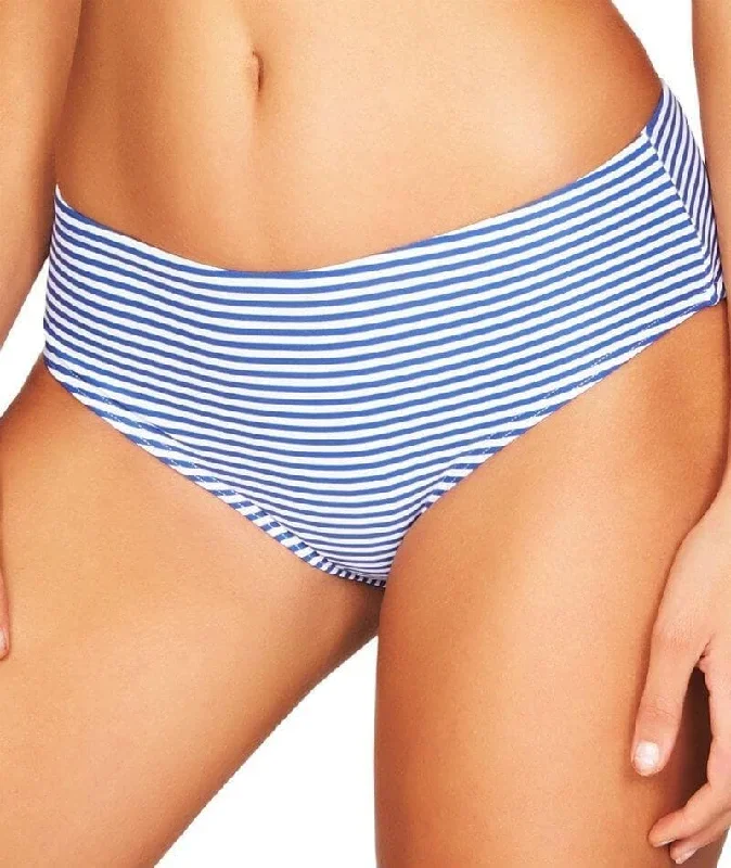 Sea Level Sorrento Stripe Hipster Bikini Brief - French Blue