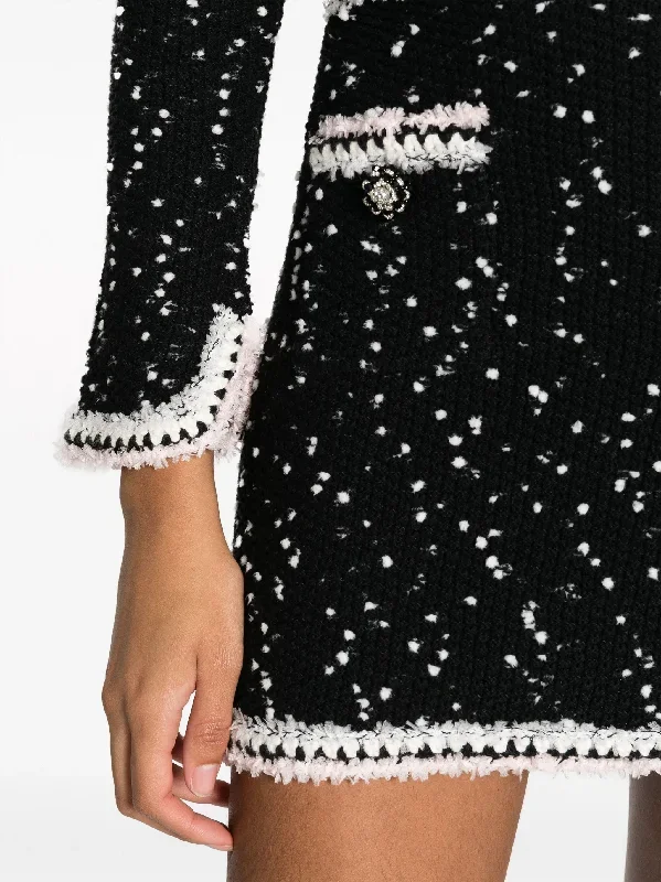 self-portrait-black-white-knit-skirt-skirts-300029536blk