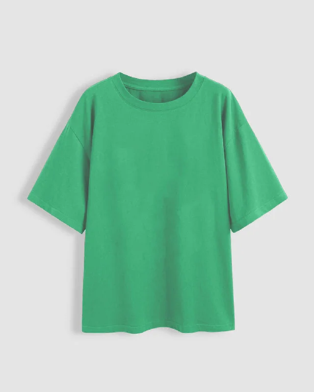 set-of-three-loose-fit-crew-neck-drop-shoulder-t-shirt-in-green-light-pink-and-dark-blue