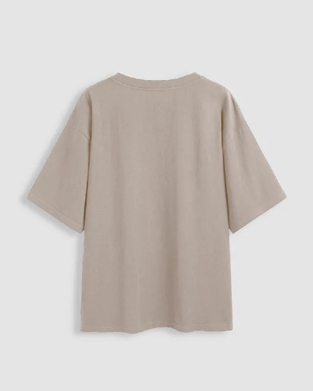 set-of-two-loose-fit-crew-neck-drop-shoulder-t-shirt-in-green-and-grey