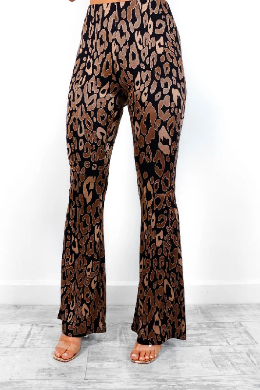 shes-got-flare-black-beige-leopard-flare-leg-trousers