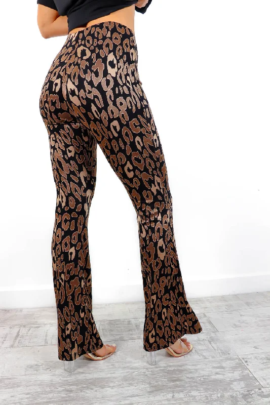 shes-got-flare-black-beige-leopard-flare-leg-trousers