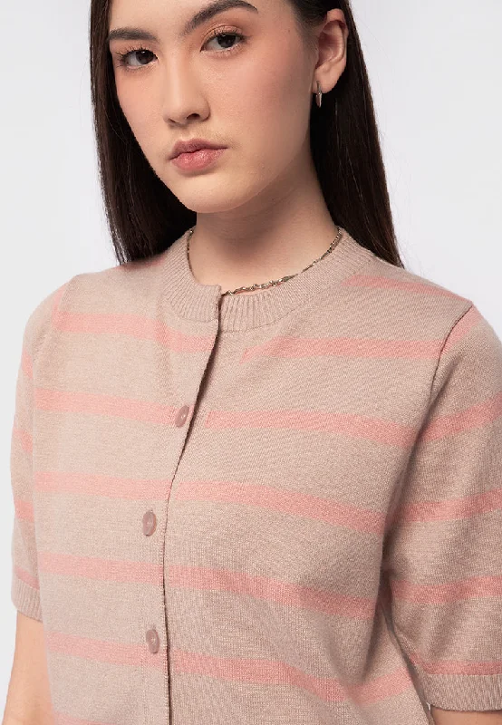 short-sleeve-stripes-knit-top-24e086-beige