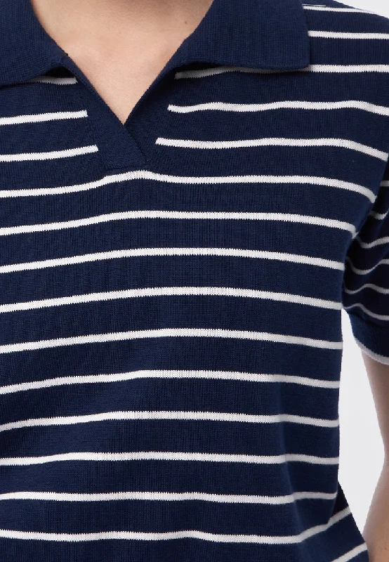 short-sleeve-stripes-polo-top-24f082-navy