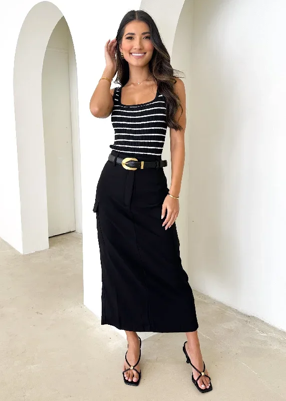 sidorra-cargo-maxi-skirt-black