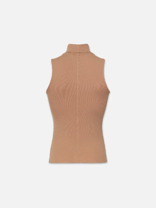 sleeveless-turtleneck-top-camel