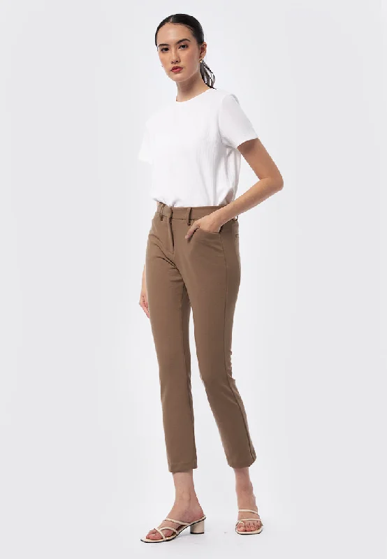 Slim Fit Ankle Length Pants