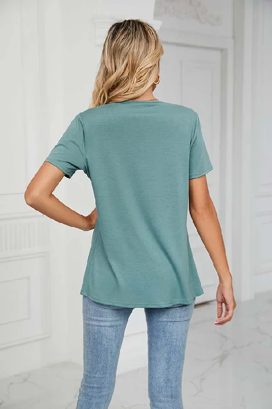 something-casual-cowl-neck-wrap-t-shirt