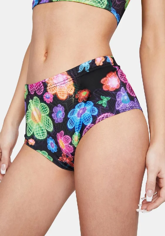 Sonic Bloom High Waist Shorts