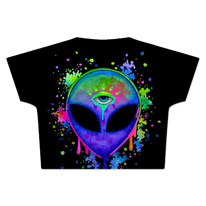 splatter-alien-crop-tee