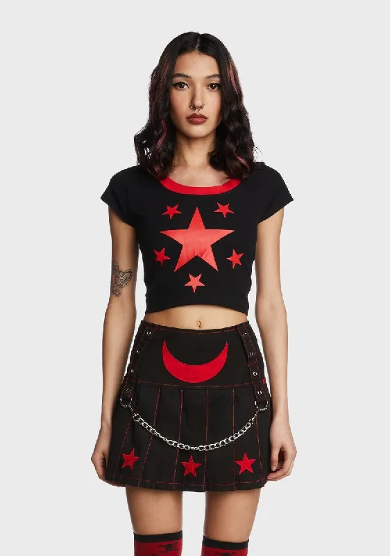 Star Cropped Tee