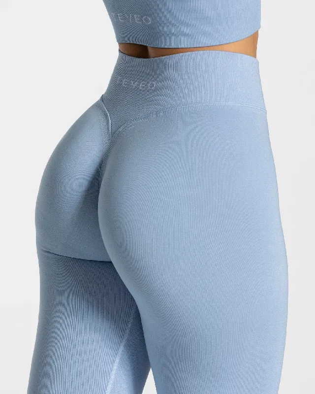 statement-scrunch-leggings-blau