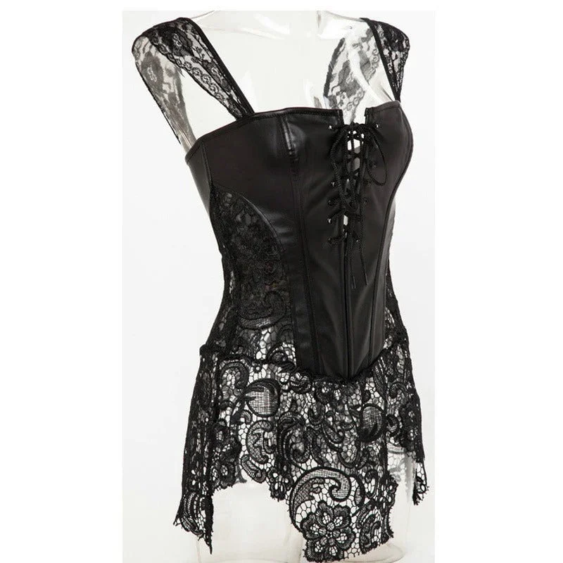 steampunk-corset-with-lace-skirt