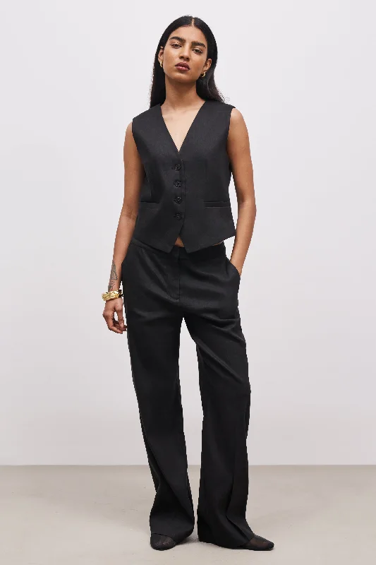 straight-cut-linen-waistcoat-black