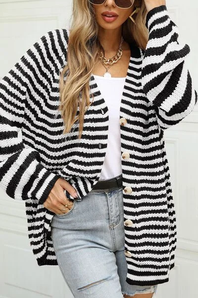 striped-button-up-long-sleeve-cardigan