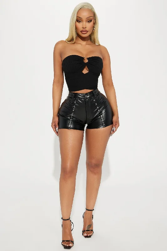 take-me-out-faux-leather-short-black