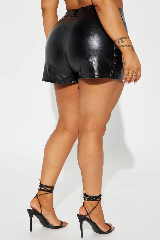 take-me-out-faux-leather-short-black