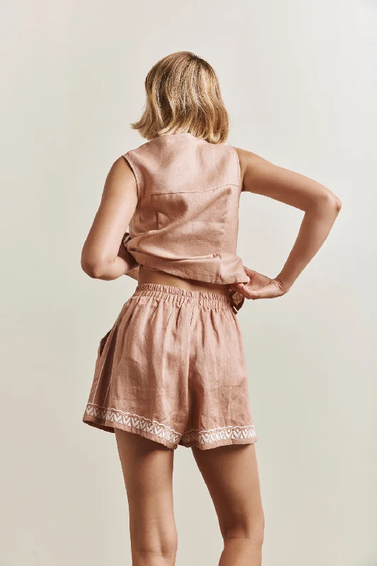 tara-linen-shorts-blush