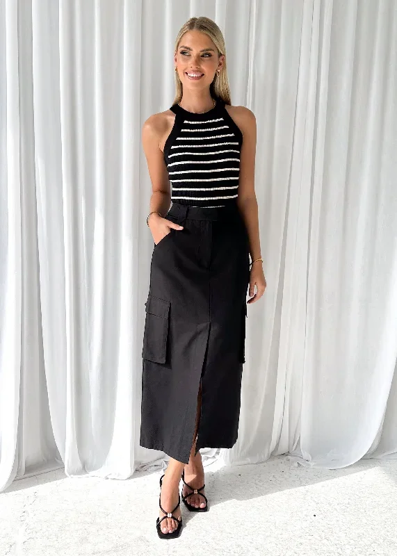 tellroe-cargo-maxi-skirt-black