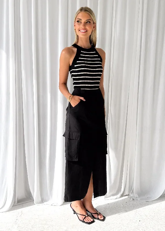 tellroe-cargo-maxi-skirt-black