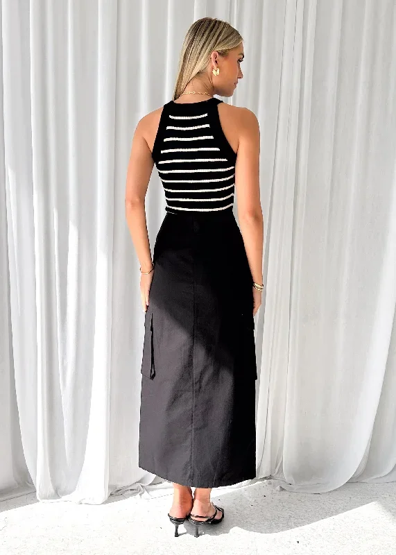 tellroe-cargo-maxi-skirt-black