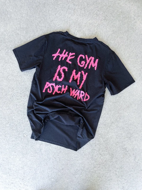 the-gym-is-my-psych-ward-t-shirt-pink-black