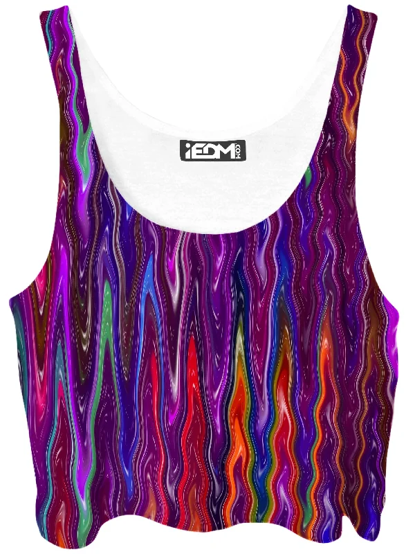 Trippy Vibes Crop Top