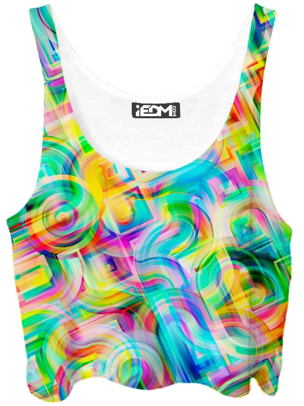 Tropical Nectar Crop Top