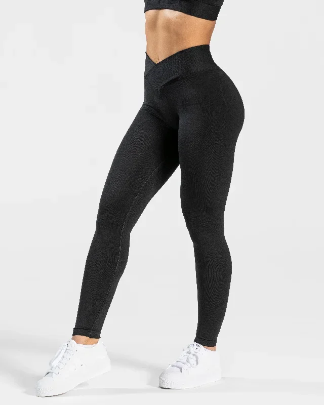 V-Shape Leggings Schwarz