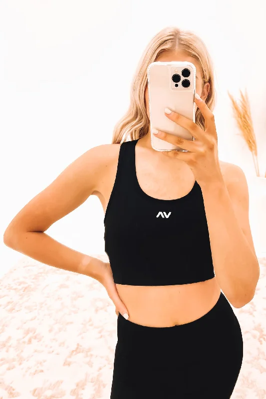 VA Essential Sports Bra Black