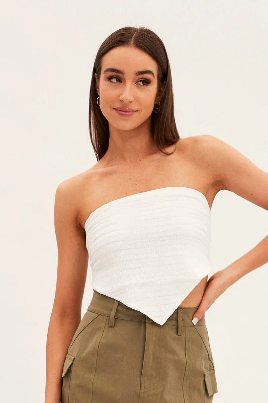 white-shirred-strapless-tie-back-bandana-hem-top-wc1489-47nb-1