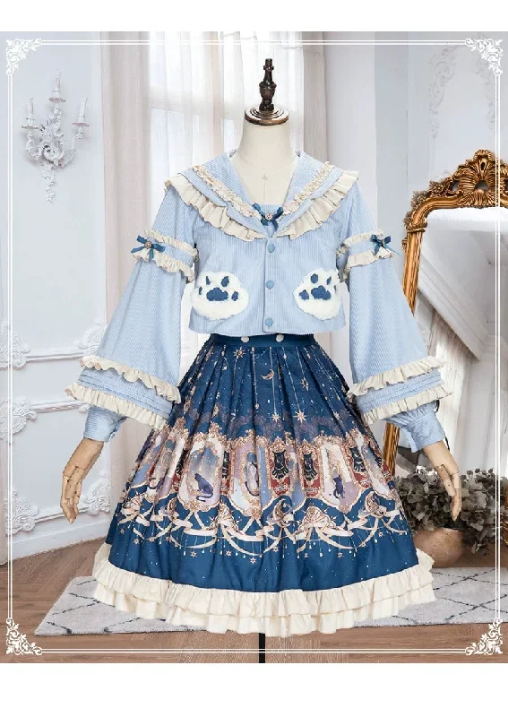 winter-lolita-skirt-set-starry-court-retro-palace-sk-cloak