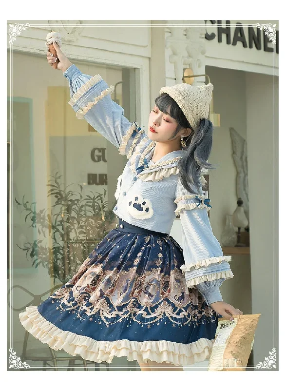 winter-lolita-skirt-set-starry-court-retro-palace-sk-cloak